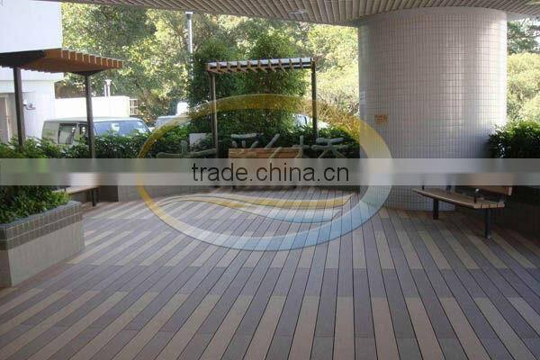 wpc wood flooring thickness 25 mm decking floor