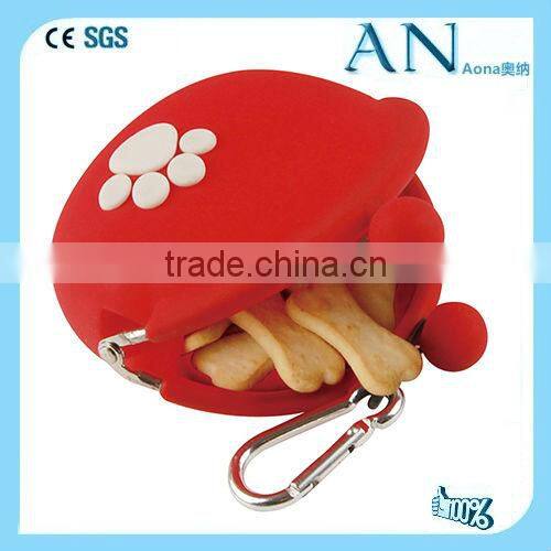 Cute Lady/Girl/Women Silicone Coin Purses Wallet Rubber Bag Case