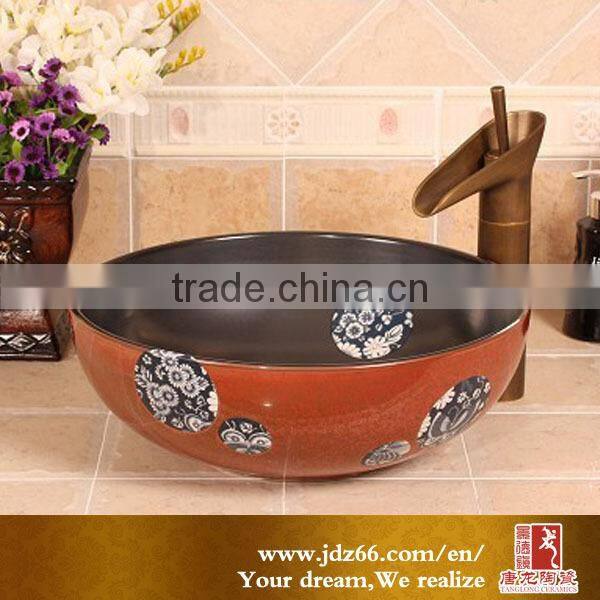 Chinese family sink lovely mini sink design furniture for pet washing