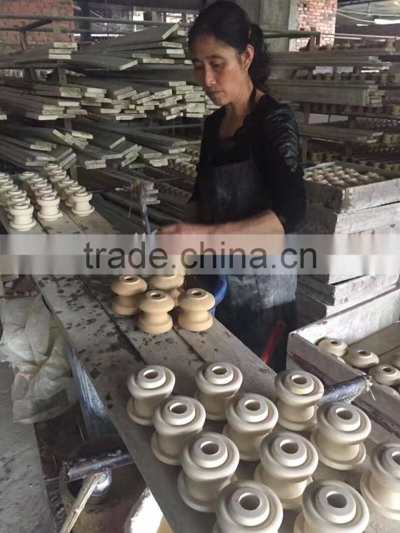 Porcelain spool F-2C Pin type electrical insulator