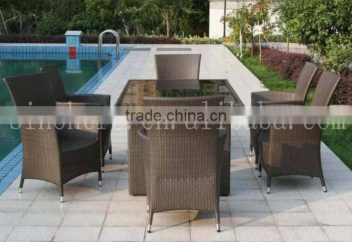 Rattan Furniture Chair Cheap Design Dining Set AK1022