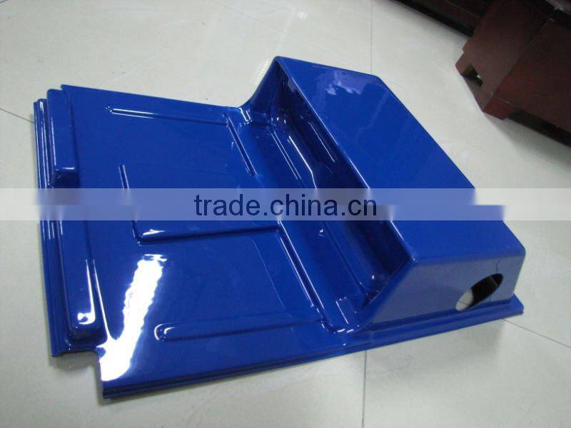 customized vacuum formed blister hanging display shelf of plastic
