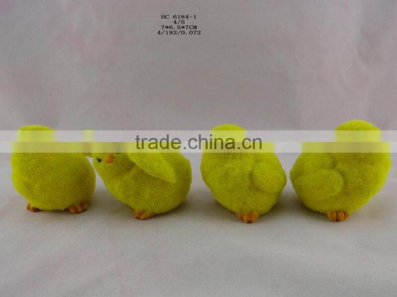 pile coating chick statue for russia new year symbol decor