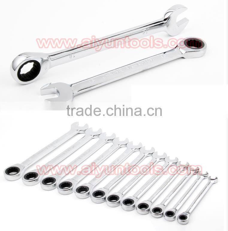 Combination Ratchet Wrench set Combination Ratchet Spanner gear wrench 6-32mm