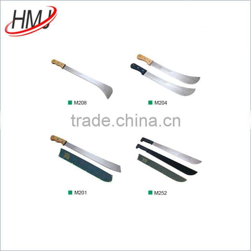 Low price high quality agricultural sugarcane Machete knives blade