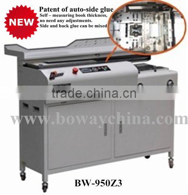 Alibaba China Manufacturer Factory Supplier Boway 950 A4 Book Binding Automatic Glue Binding Machine