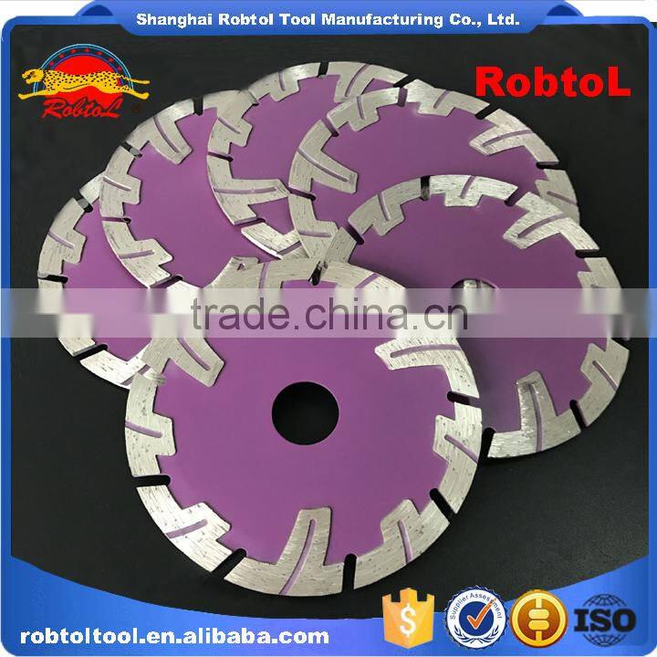 4" 105mm Diamond Blade Turbo Deep Tooth Triangle Grinding Wheel Stone Tile Saw Blade Cutting Marble Abrasive Cutter Disc