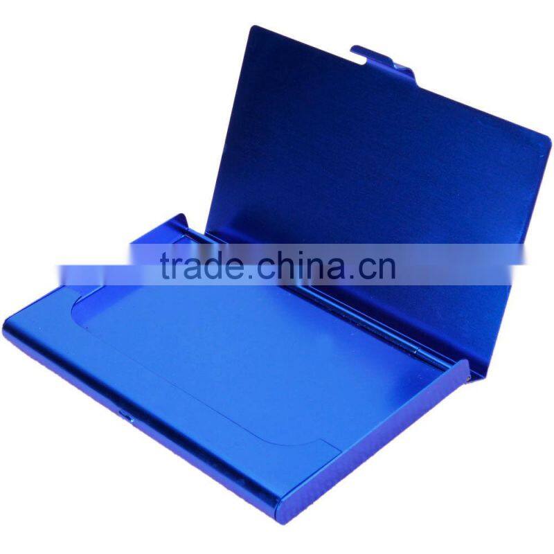 Aluminum Business Name Credit ID Card Case Holder