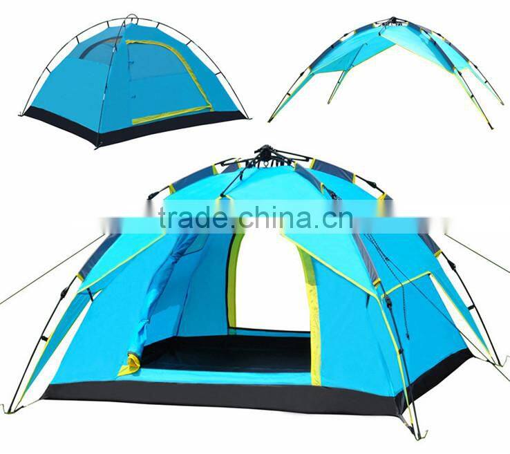 hot sale good quality 3-4 persons travel outdoor camp tent