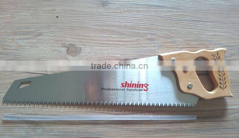 triple sharpening wooden handle hand saws