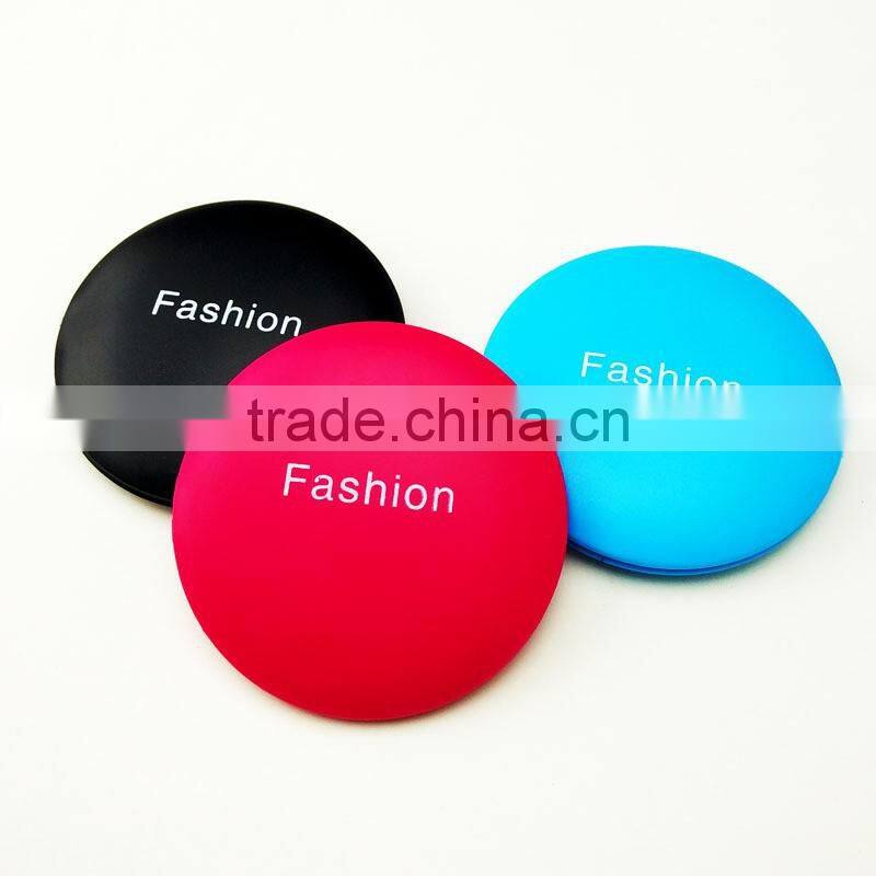 Portable Folding Double-Side Mirror Aluminum Mirror Fashion Cute Creative Mini Custom Logo