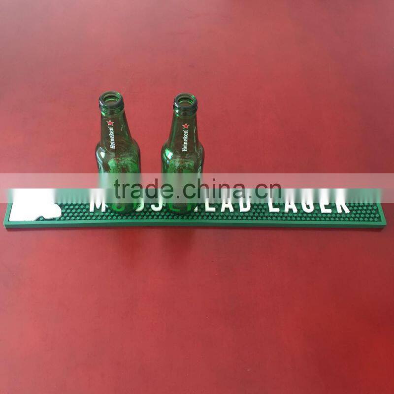 Custom trendy spft pvc beer bar mat