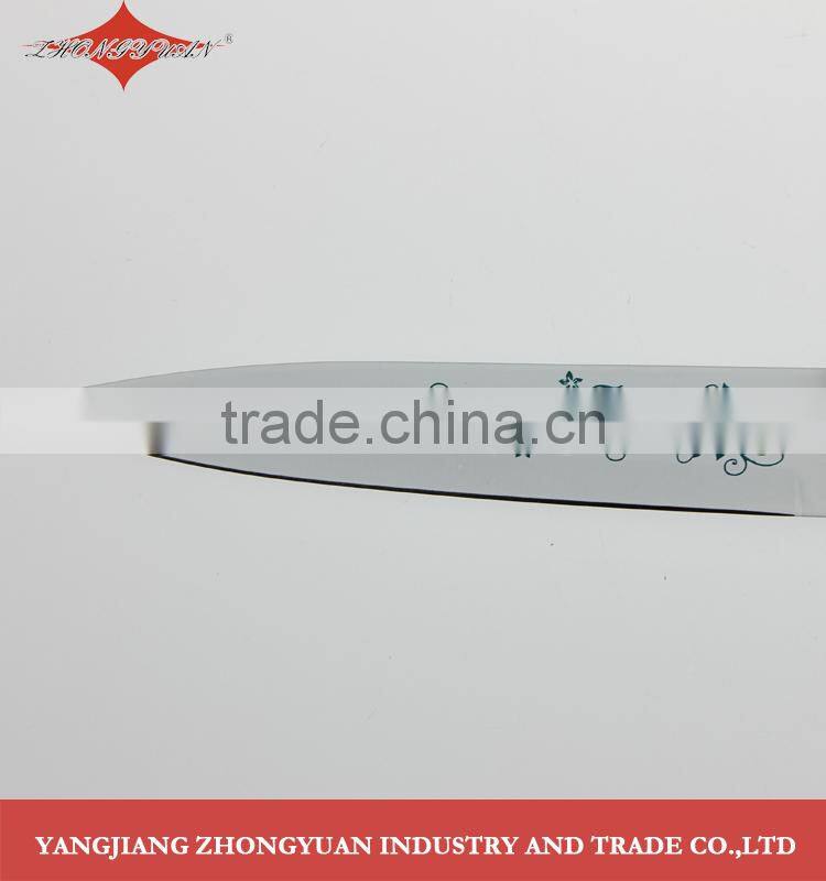 5 pcs set of non-stick coated/colorful flower printing kitchen knives