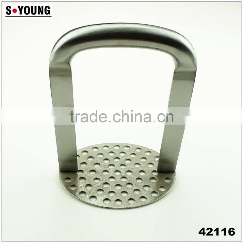 42116 Stainless Steel Potato Masher,Potato Press