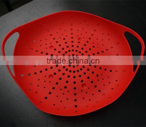 11214 Silicone fruit Vegetable Steamer Basket