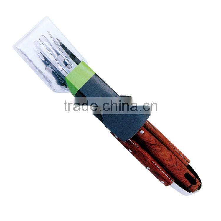 3pc BBQ set with special handle
