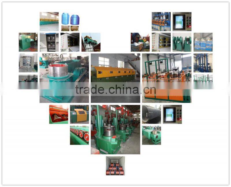good quality straight line steel wire rod wire drawing machine