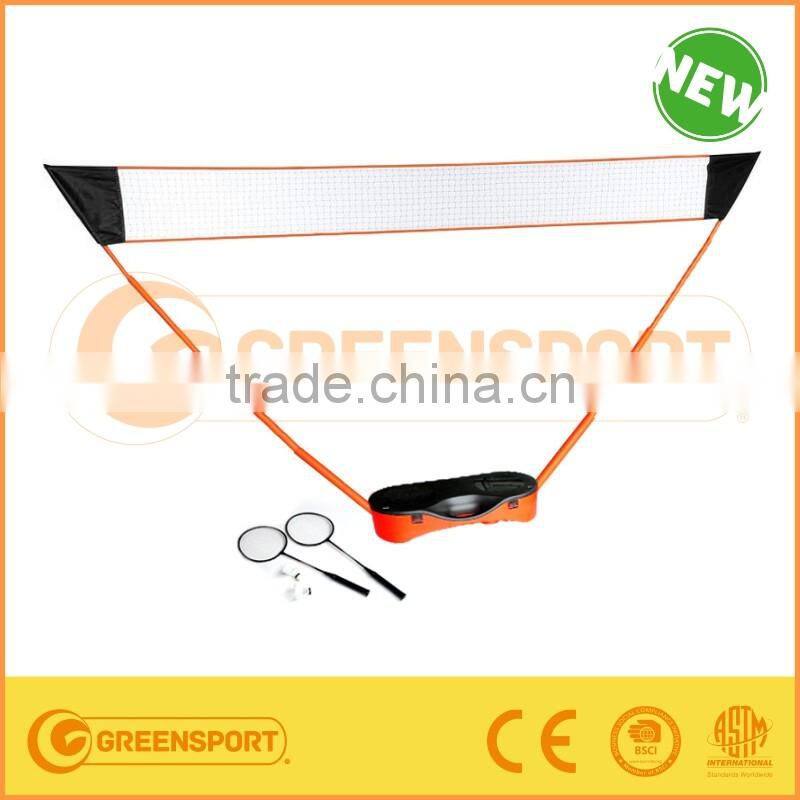 portable badminton set multi net with different size