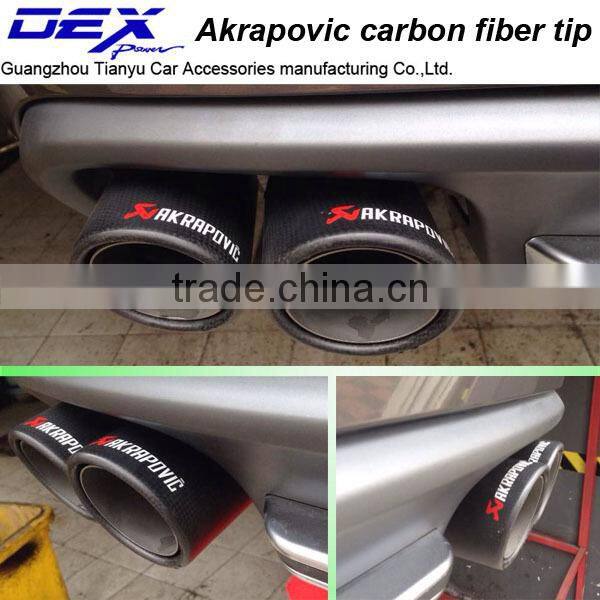 New Sytle Universal Akrapovic Carbon Fiber Exhaust Pipe