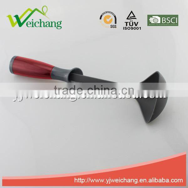 WCA502 Premium Nylon utensils SOUP LADLE Cooking Utensil Gadgets Set with Storage Stand (Multi-color)