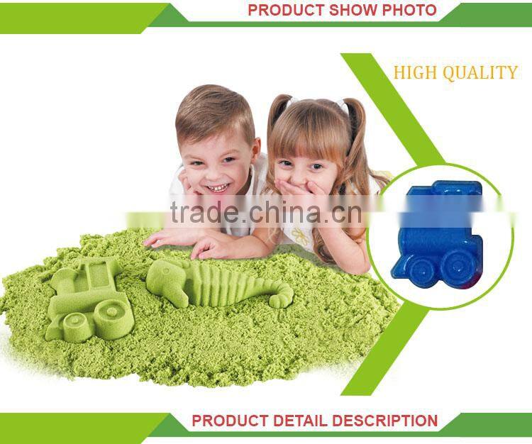 Hot sale diy intelligent games magic smart color sand for kid