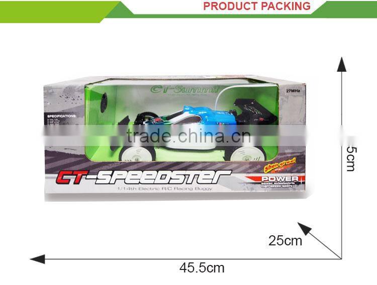 New design 1:14 children play flip toy remote control car game