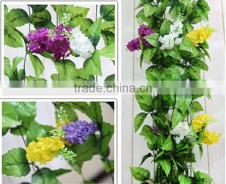 Good quality artificial flower garland 240cm