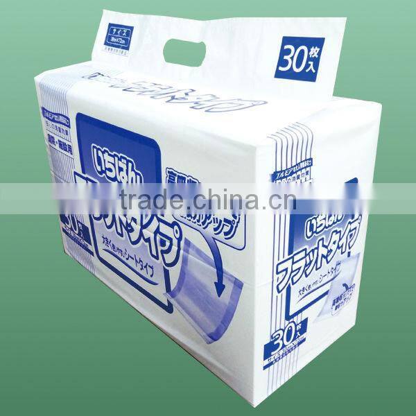 Durable and Reliable adult diaper flat type medical product for elderly care