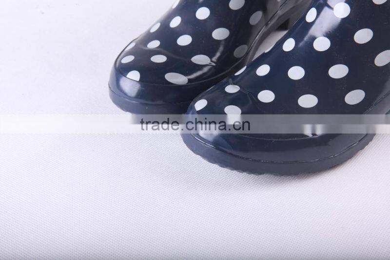beautiful woman rubber rain boots