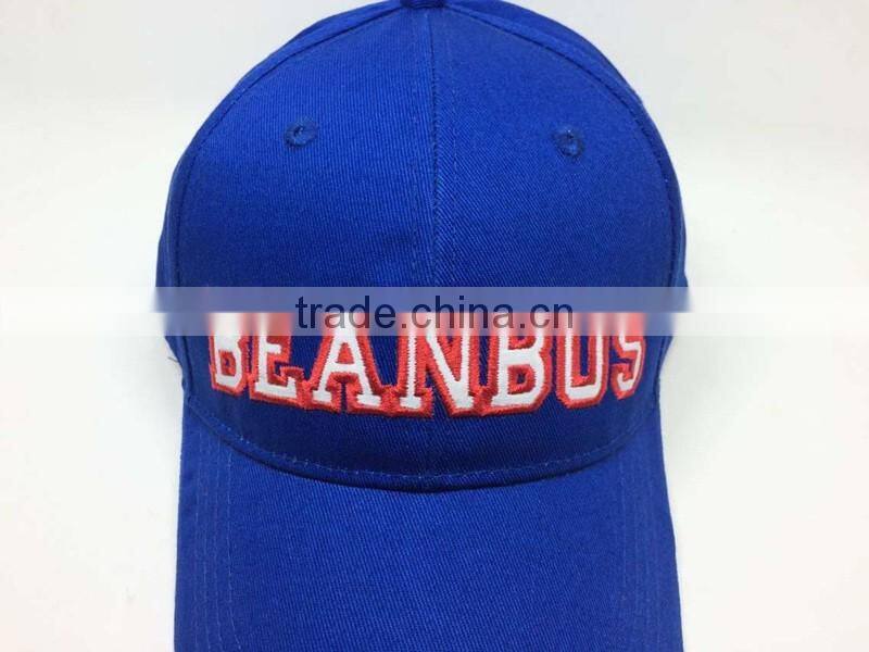Custom 100% Cotton Baseball Cap with embroidery patch