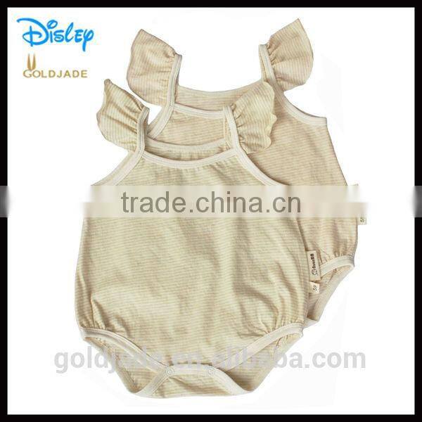 OEM popular organic cotton plain blank cheap newborn baby girl clothes