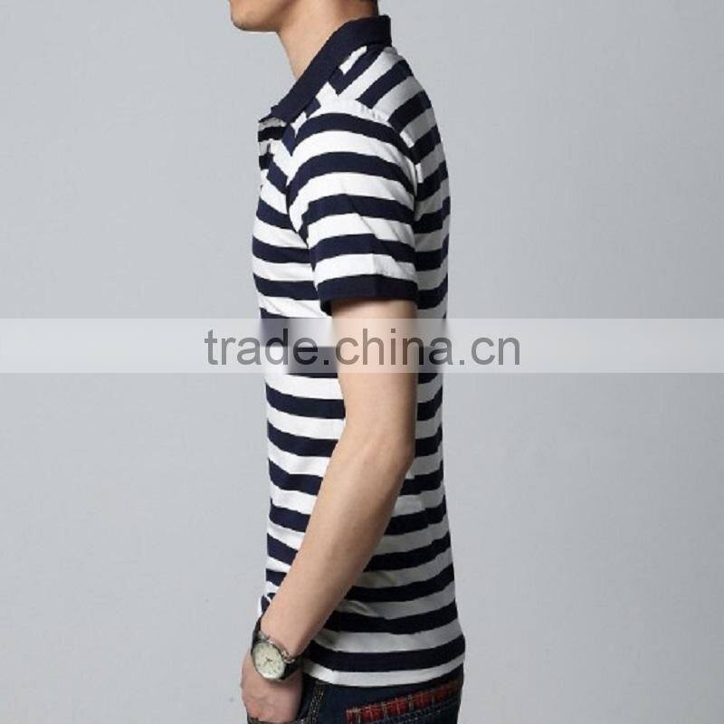 stripe high quality polo men tshirt ,casual men or women polo,couple polo t shirt for sporting