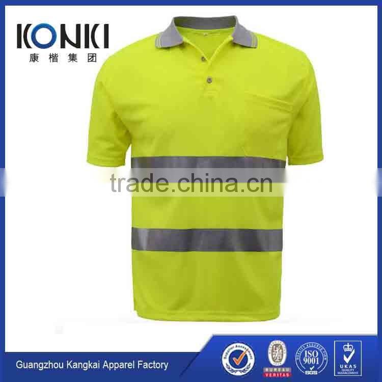 uniform police 3M reflective security uniform security guard uniforms hi-vis polo