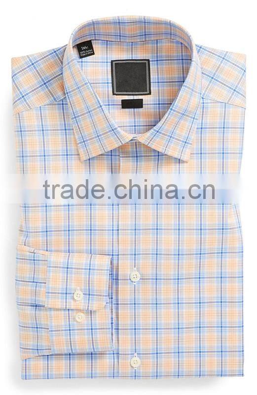 Modern Plaid,Clean-cut Dress shirt,Men Shirt