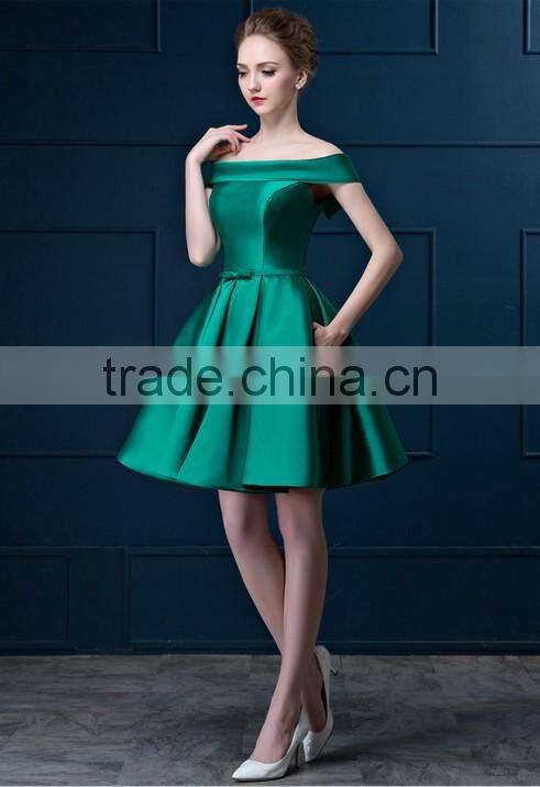 satin short knee length cocktail casual dress for beach party