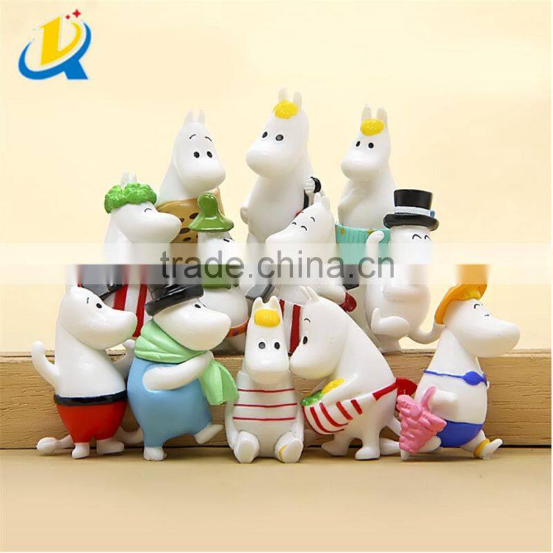 classic cartoon moomin characters vinyl figures little toys
