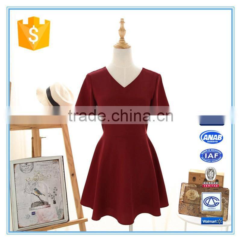 Korean Short Umbrella Dresses New Fashion Ladies New Model Dress