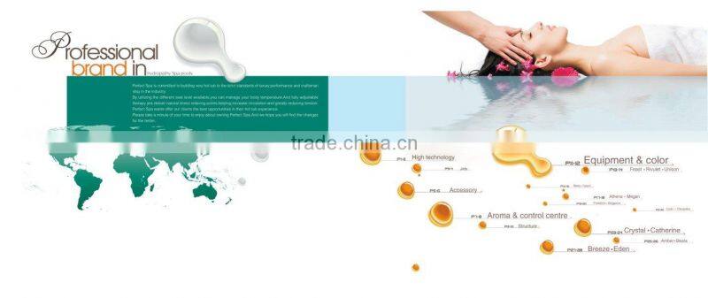 Fashion whirlpool massage outdoor hot tub spa