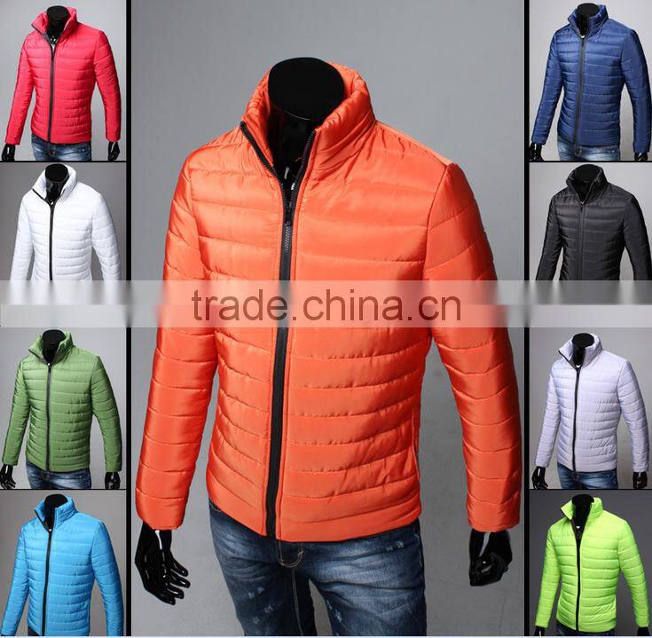china bulk custom design man winter padded down jackets
