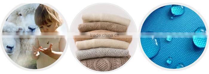 Wool fabric textile, knitted thermal underwear fabric