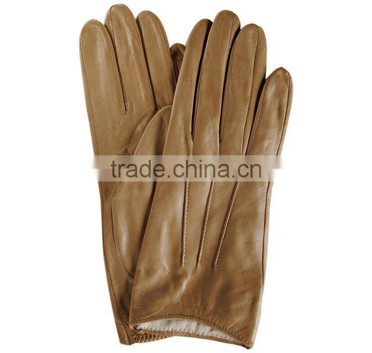 Men's Wool Lined Leather Gloves