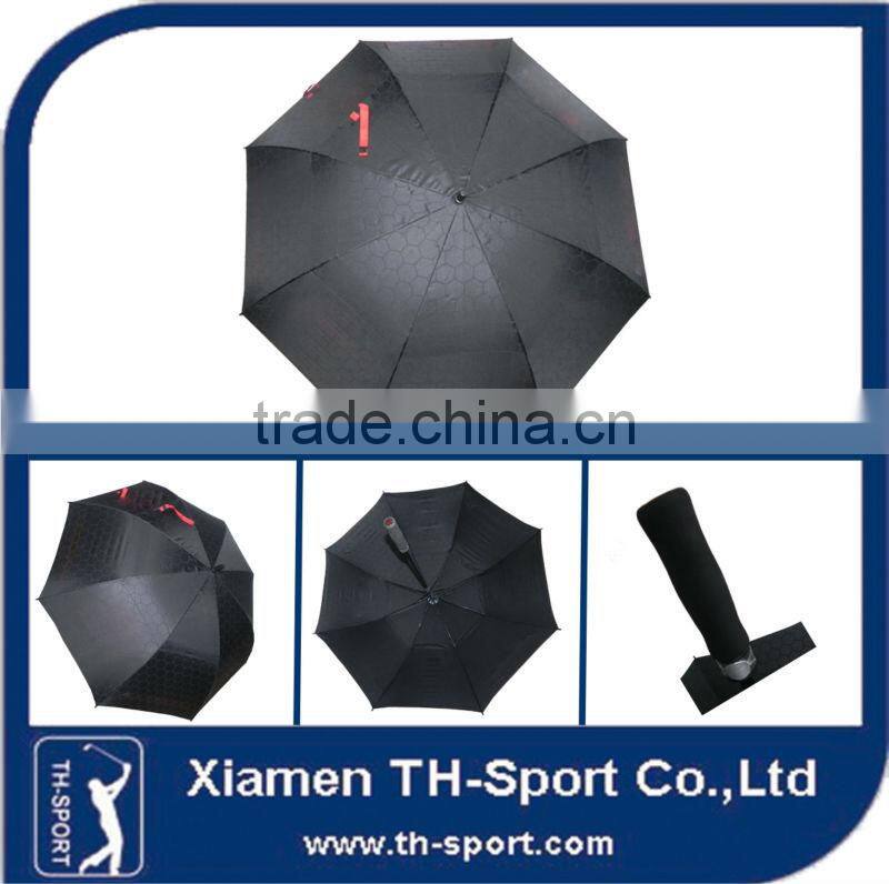 2 layer windproof anti-uv large golf umbrella