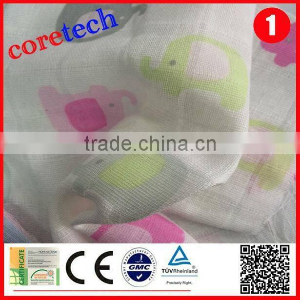 Organic anti-bacterial baby nappy fabric wholesale, printed diapers