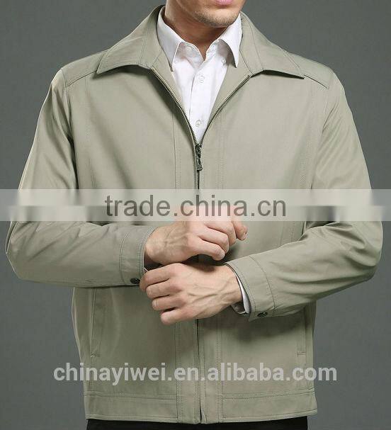 waterproof breathable fabric big size jacket for man