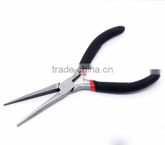 Newest Beading Jewelry Tool 15cm Flat Jewelry Making Long Nose Camp Tapered Pliers Function