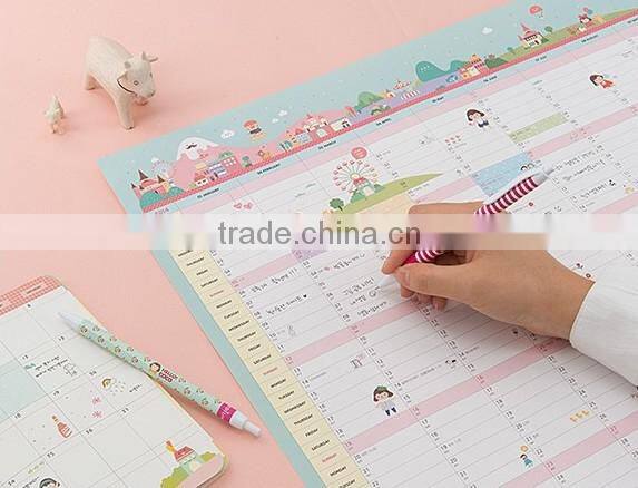 So Cute Stationery 2014 Stick Note Calendar Stick Note Pad Hello 2014 Calendar