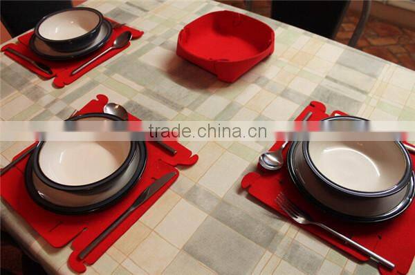 Smart Multi-Function Felt Bowl Basket Placemats Coasters