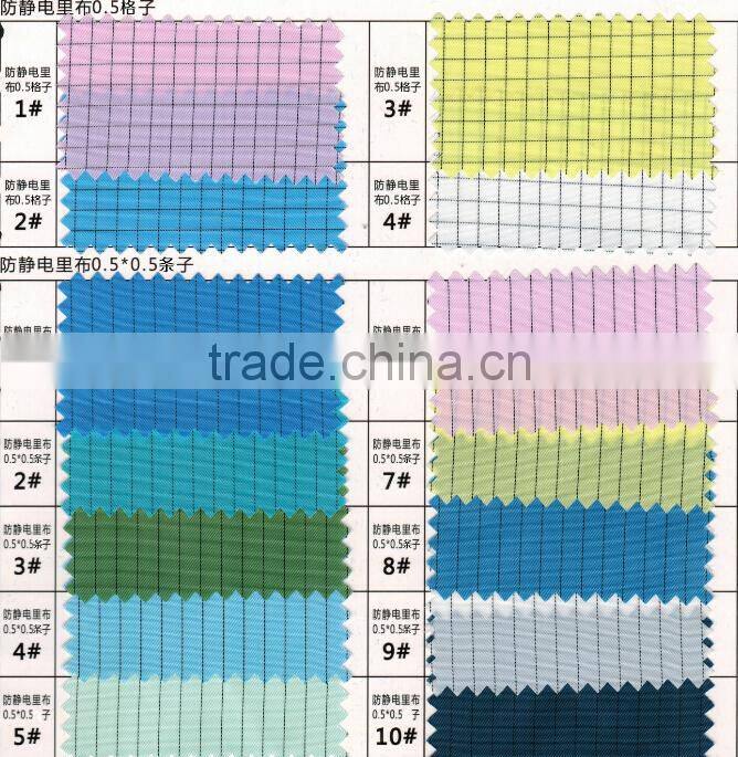 In stock carbon fiber antistatic fabric Dust resistant fabric