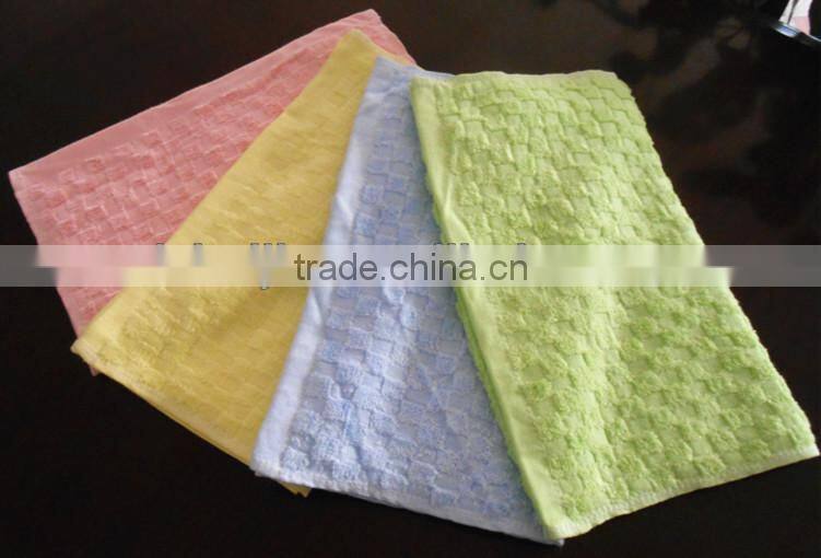 High Grade Bamboo Viscose with Cotton Square Hand Towel Super Soft Comfortable