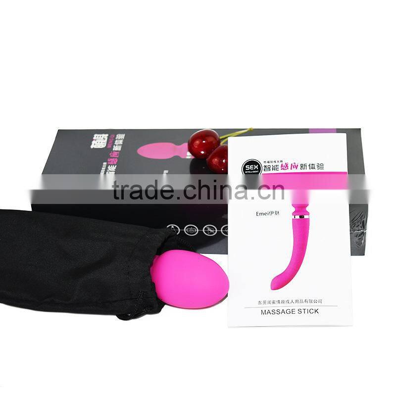 Smart Deep-Waterproof G Spot Dildo Vibrator With Dual Motor Magic Wand Massage Sex Product for Couples